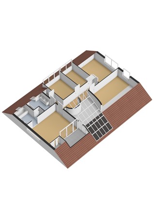 Floorplan - Fort Oranje 10, 3445 DB Woerden